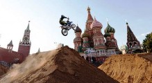 in russia in moto